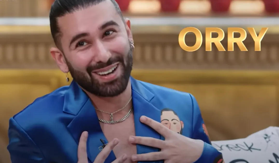 Orry Loves Orry So Much That He Wore His Heart (And All His Emojis) On His  Bright Blue Pantsuit For Koffee With Karan Season Finale