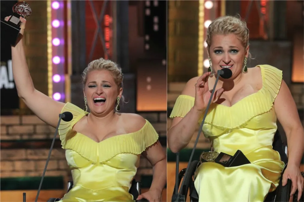 Ali Stroker First WheelchairBound Actor To Win A Tony