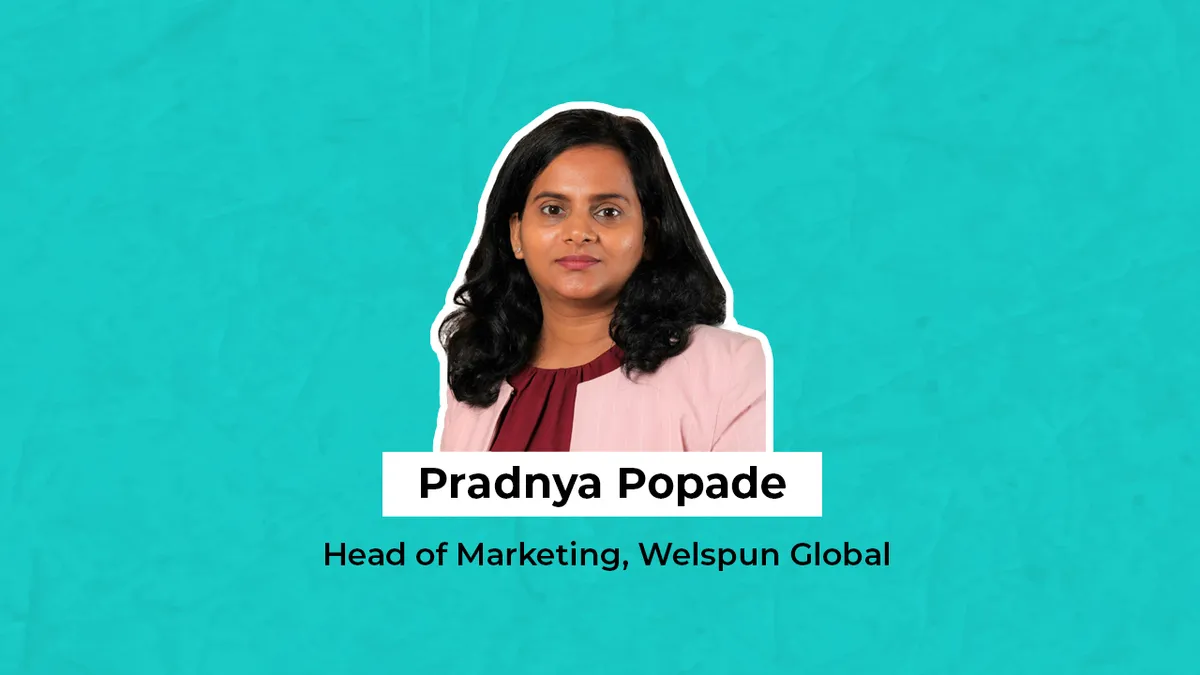 Pradnya Popade Is Appointed As New Marketing Head Of Welspun Global