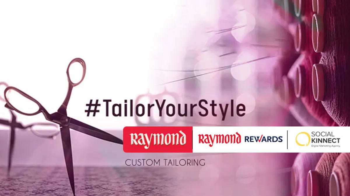 Raymond deals custom tailoring
