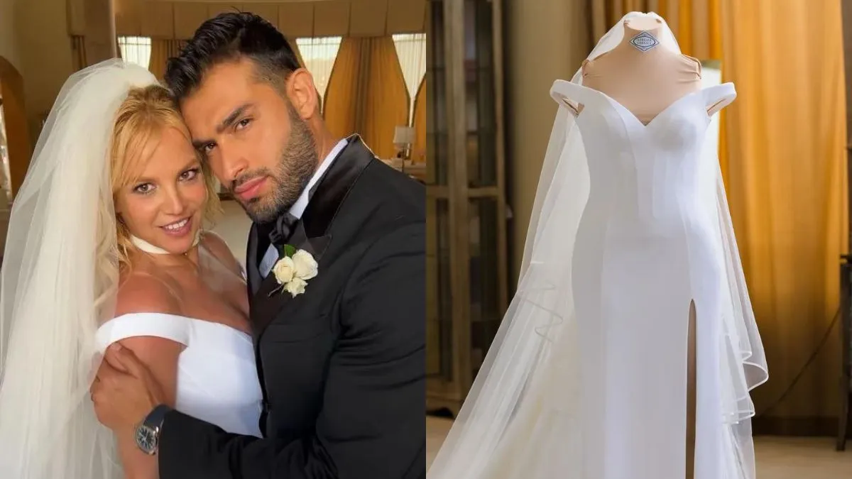Britney spears wedding dress discount