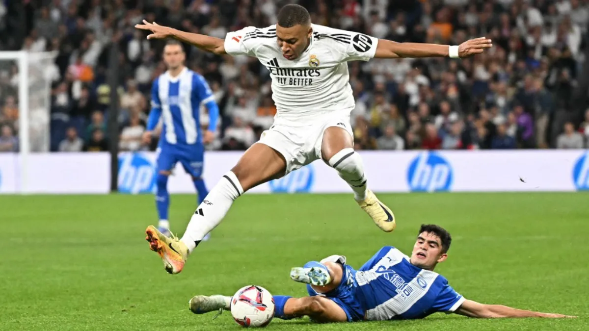 LaLiga: Kylian Mbappe scores again as Real Madrid survive late push from  Alaves