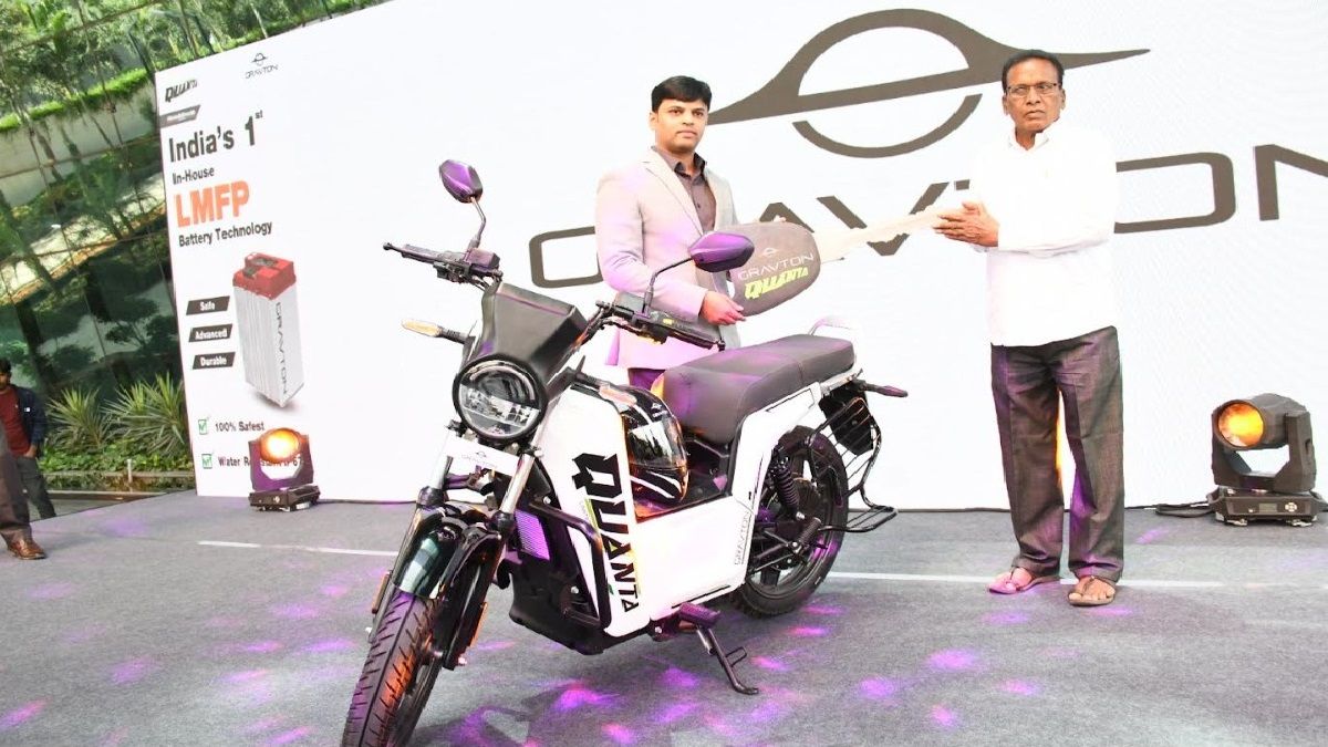 Gravton Quanta electric bike launched, will run 130 km on full charge