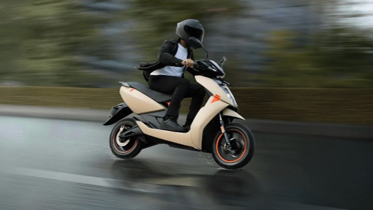 Updated version of Ather 450 electric scooter launched, price starts from Rs 1.20 lakh