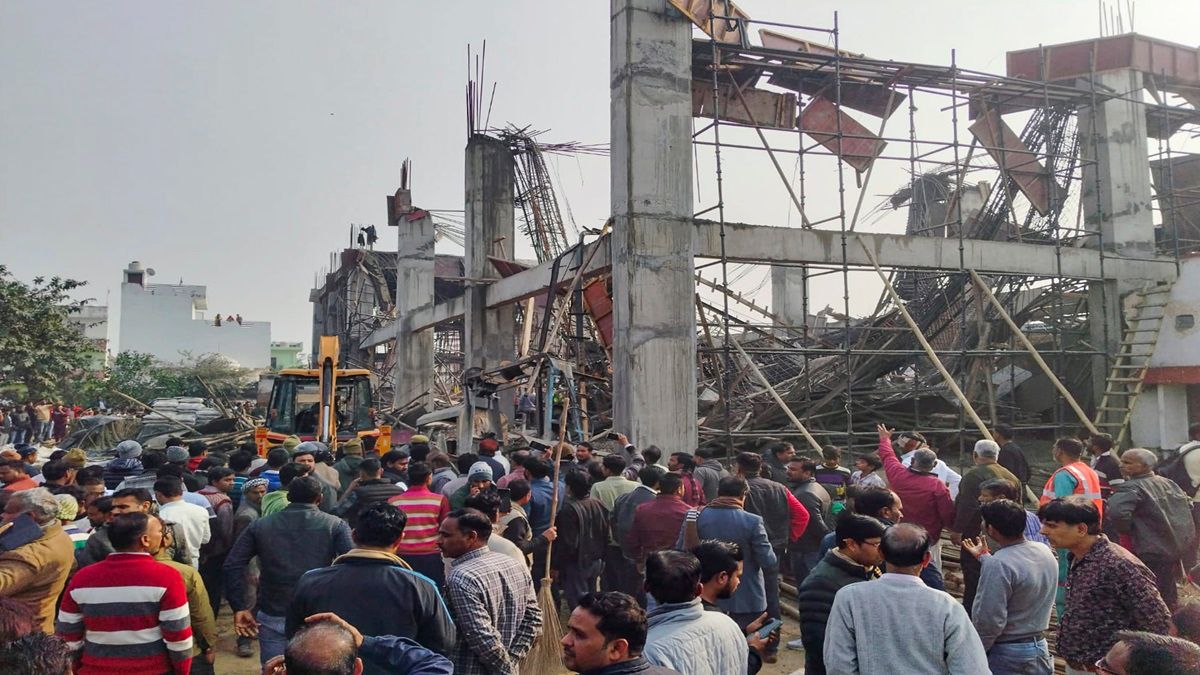 Kannauj Railway Station Collapses: Building under construction collapsed at Kannauj Railway Station in UP, many workers feared to be buried under the debris, rescue operation underway.