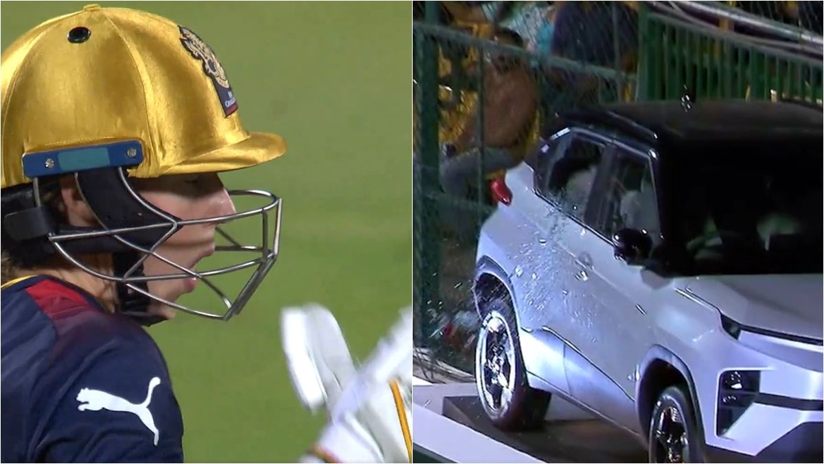 RCB’s Ellis Perry Smashes Car Window with Viral Six: Player of the Tournament