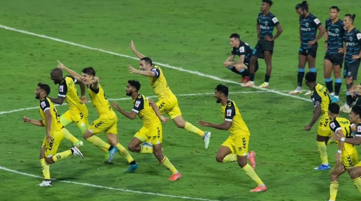 Kerala Blasters vs Hyderabad FC ബ്ലാസ്റ്റേഴ്സിന്റെ കൊമ്പൊടിച്ച്