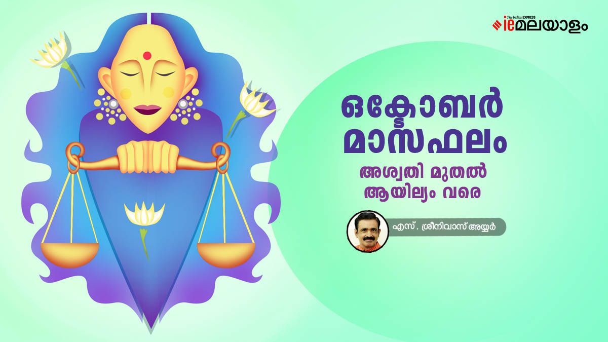 Monthly Horoscope October 2023 ഒക്ടോബര്‍ മാസത്തെ നക്ഷത്രഫലം അശ്വതി മുതൽ ആയില്യം വരെ 2101