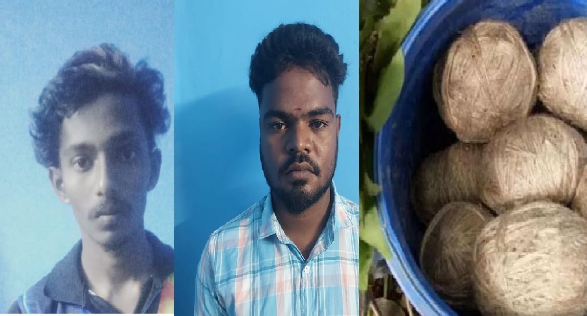 சமூக விரோதிகளுக்கு நாட்டு வெடி குண்டு தயாரித்து கொடுத்த 2 பேர் கைது