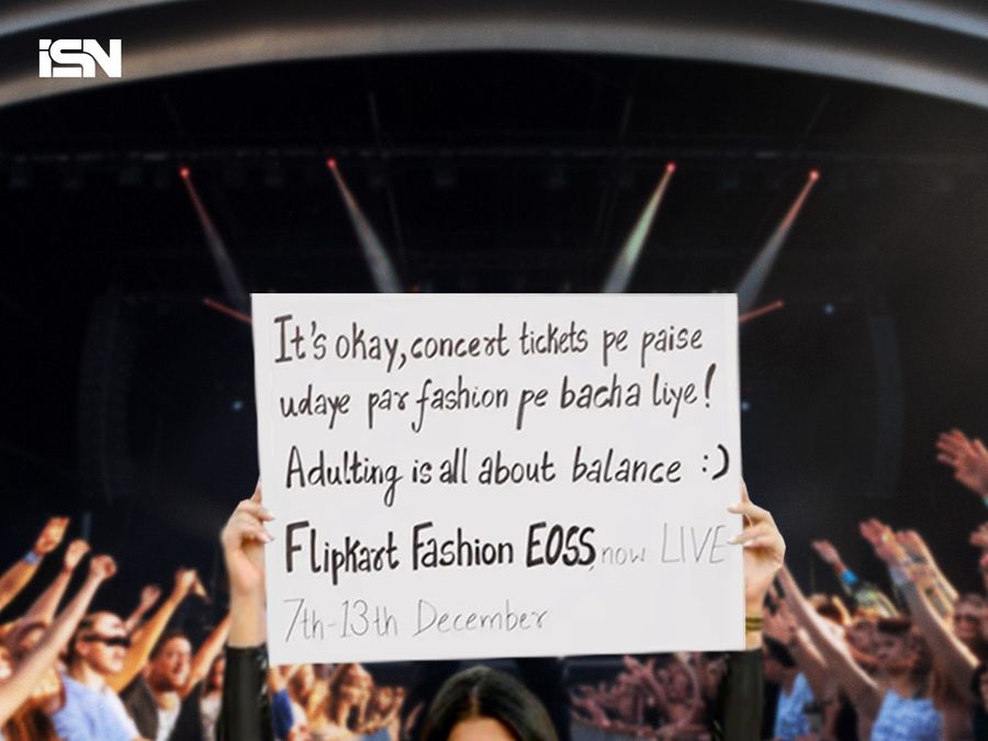 Flipkart Fashion’s End Of Season Sale hits the right notes at a popular artist’s concert