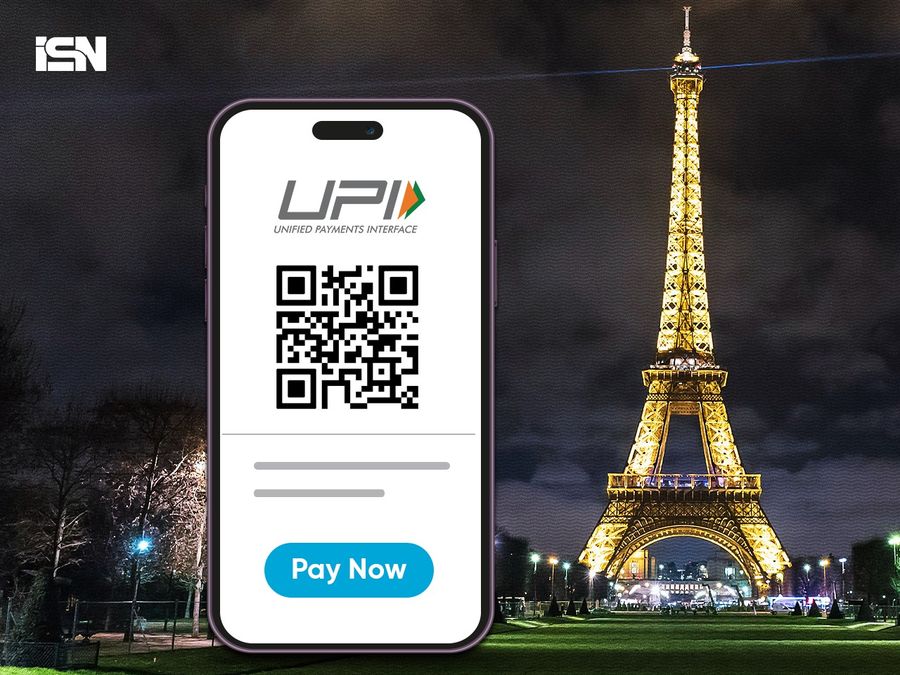 India's UPI is now in France. UPI goes global for the first time!