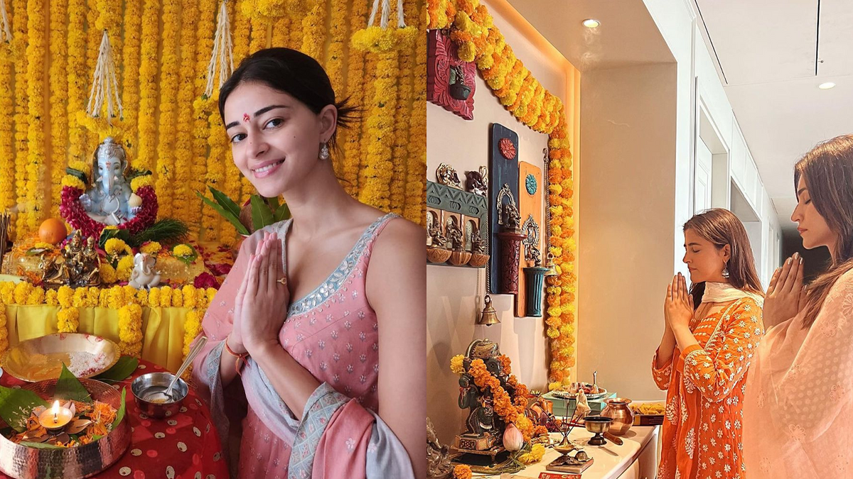 Ganesh Chaturthi decoration inspirations from Bollywood celebs