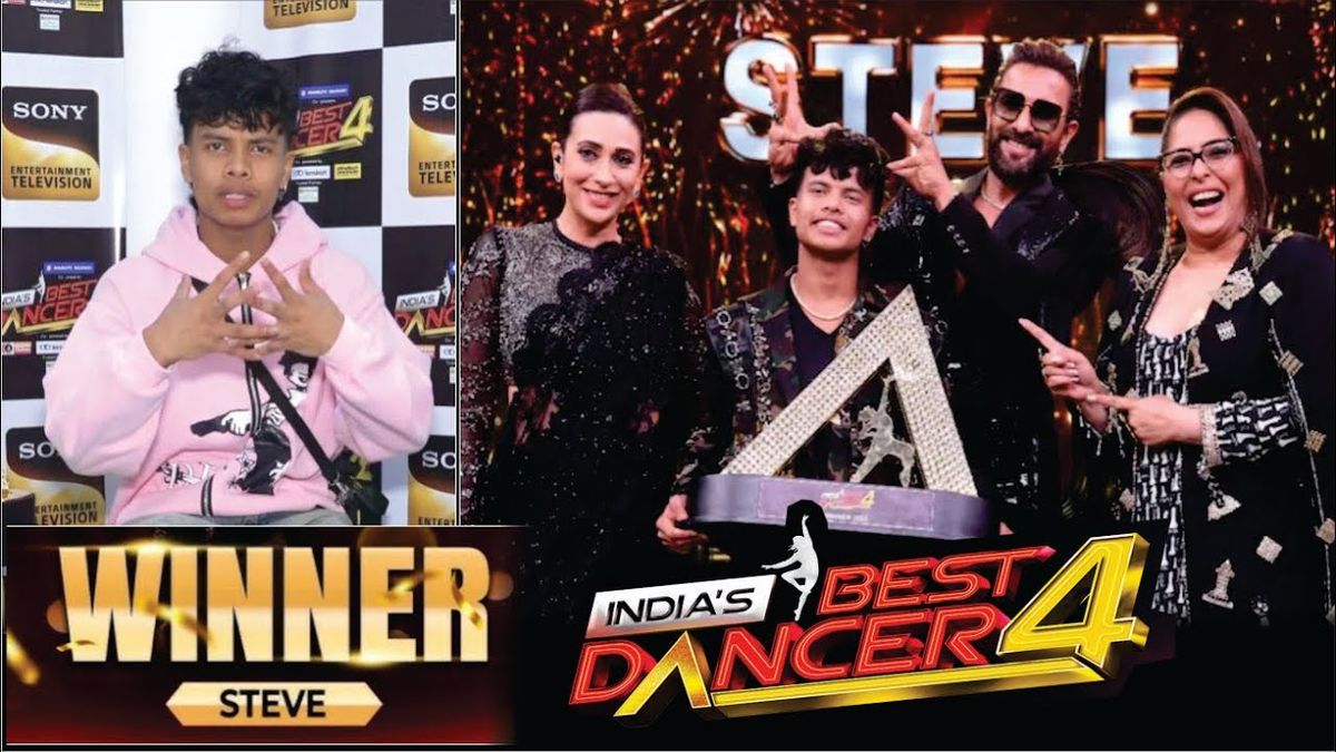 WINNER OF INDIA'S BEST DANCER SEASON 4 India's Best Dancer Winner