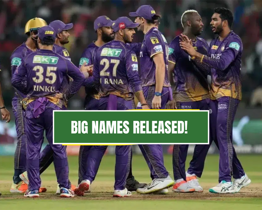 IPL Auction 2024 Retained & Released Players List, Remaining Purse for KKR