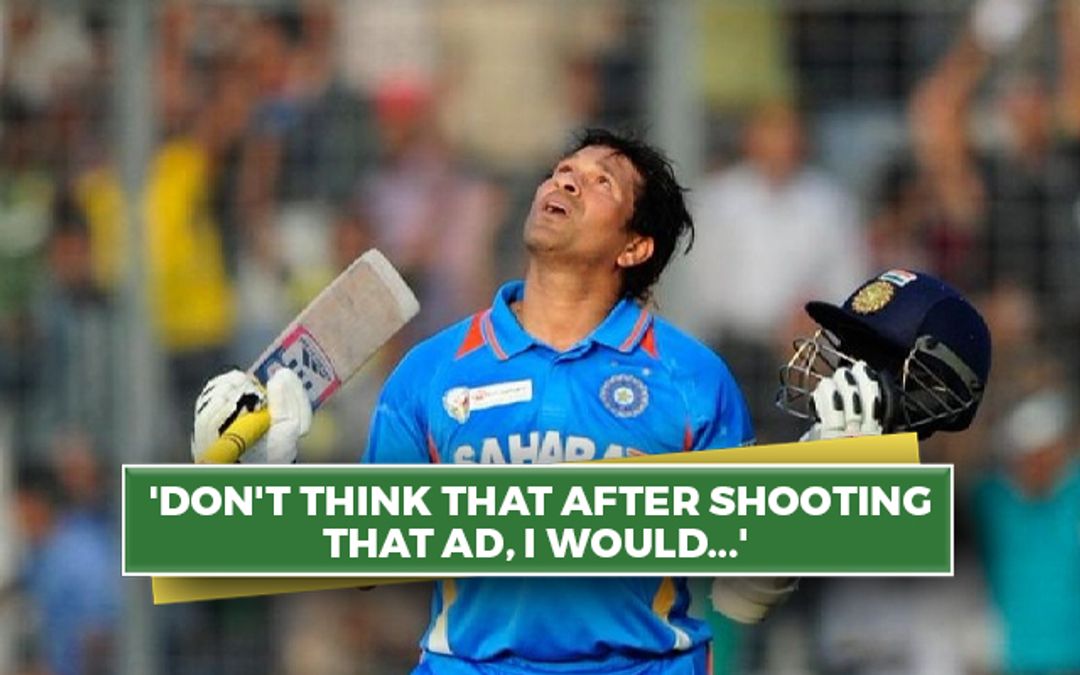 Sachin Tendulkar Reveals Why He Rejected An Ad After Sharjah Test In 1998