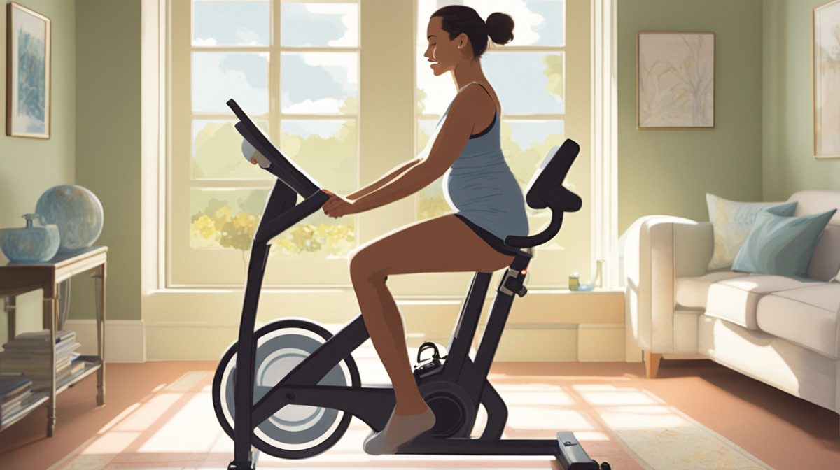 Indoor Cycling While Pregnant: Stationary Bike Safety