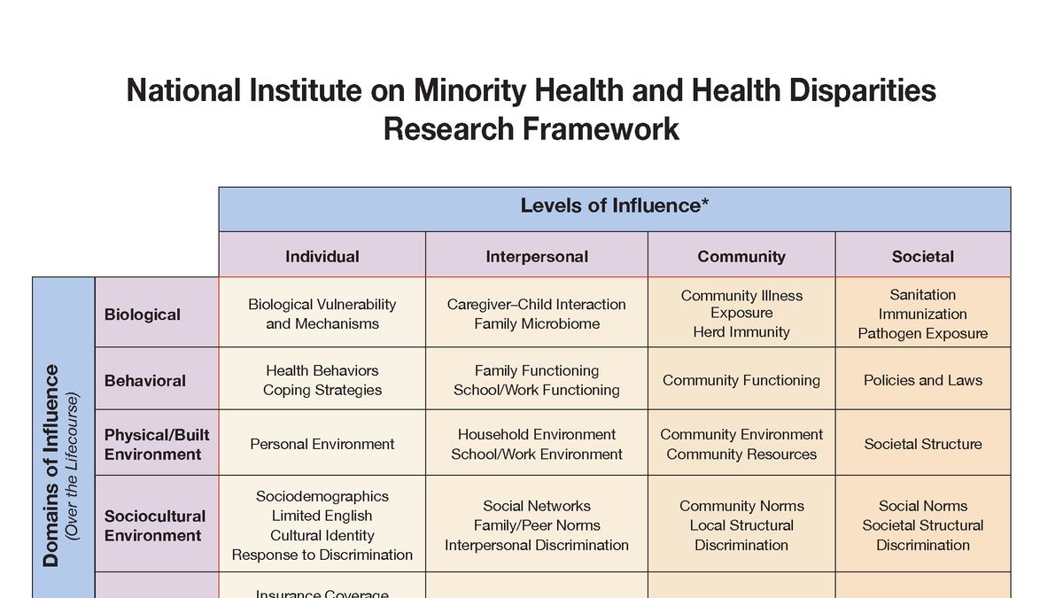 The NIMHDbased Digital Health Equity Framework A Step Forward in