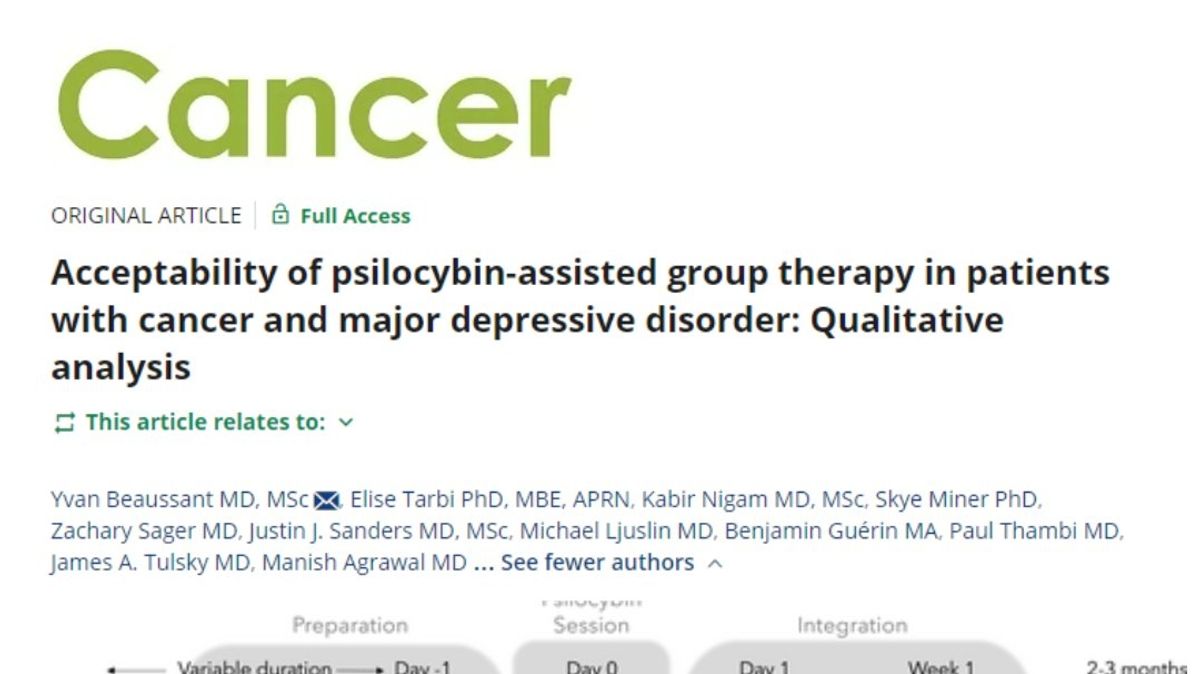 Psilocybin-Assisted Group Therapy: A New Approach To Treating ...