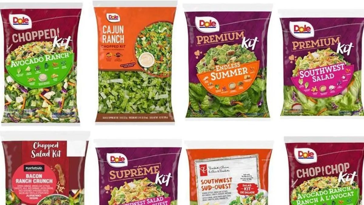 Voluntary Recall of Dole Fresh Vegetables Salad Kits Due to Listeria