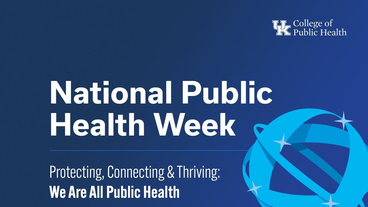 National Public Health Week 2024 We Are All Public Health A