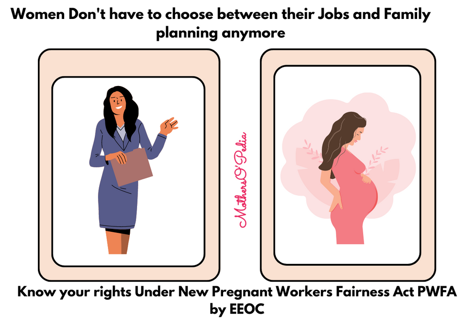 Know Your Rights Under New Pregnant Workers Fairness Act By Eeoc