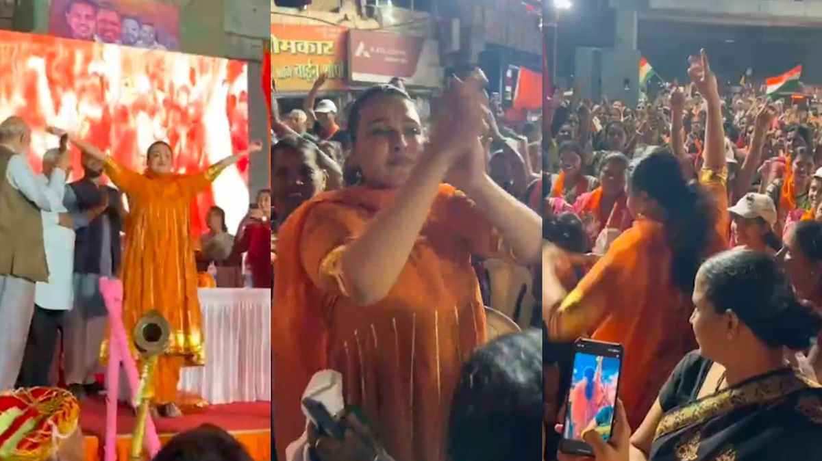 Swara Bhasker seen dancing at husband's political rally; Video -