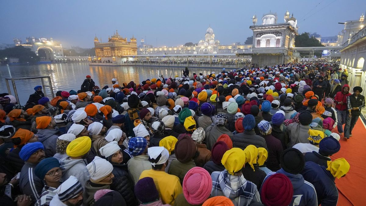 People throng religious places as India celebrates New Year with fervour
