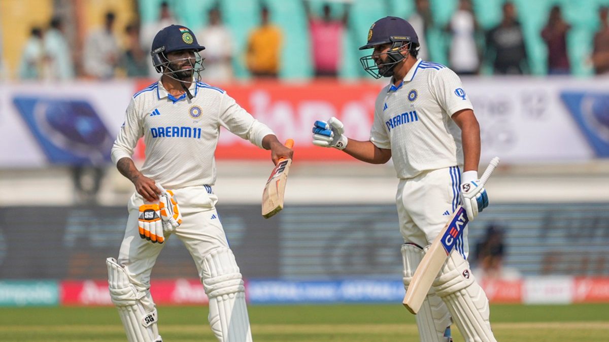 Rohit, Jadeja Centuries Take India To 326/5 On Opening Day Vs England