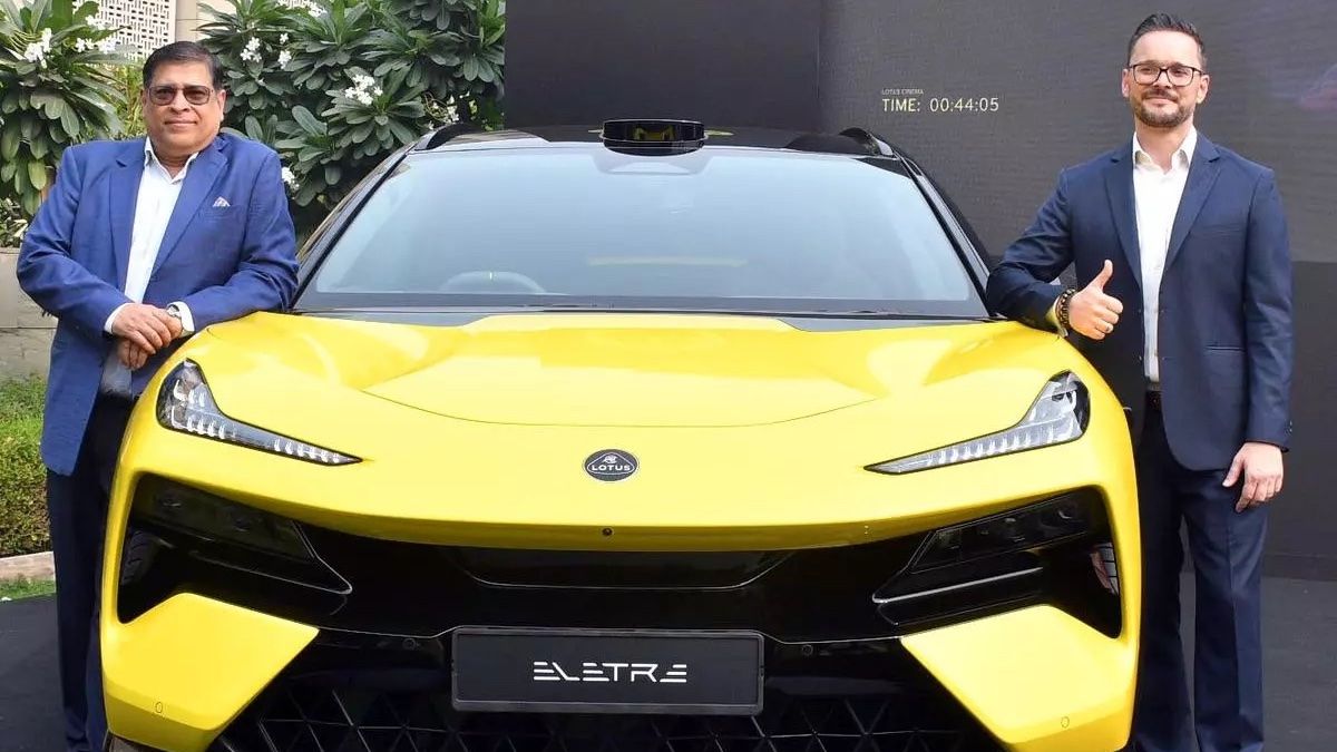 Lotus Cars enters India, launches electric SUV Eletre, starting at Rs 2 ...