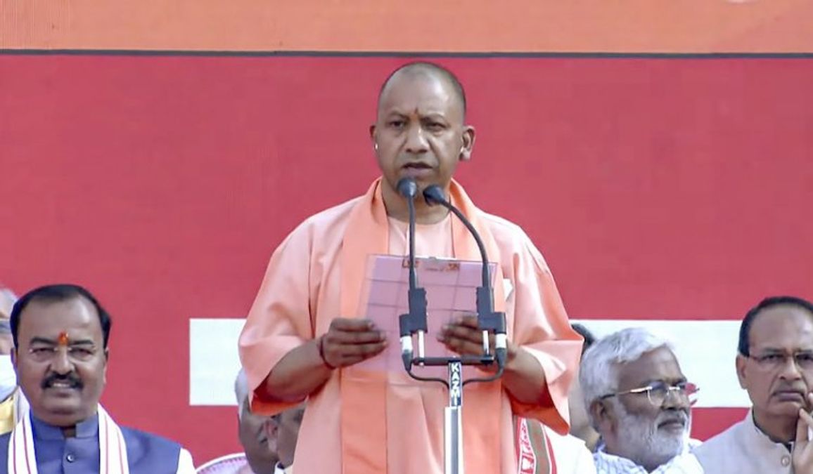 Adityanath Takes Oath As Uttar Pradesh CM; Keshav Maurya, Brajesh ...