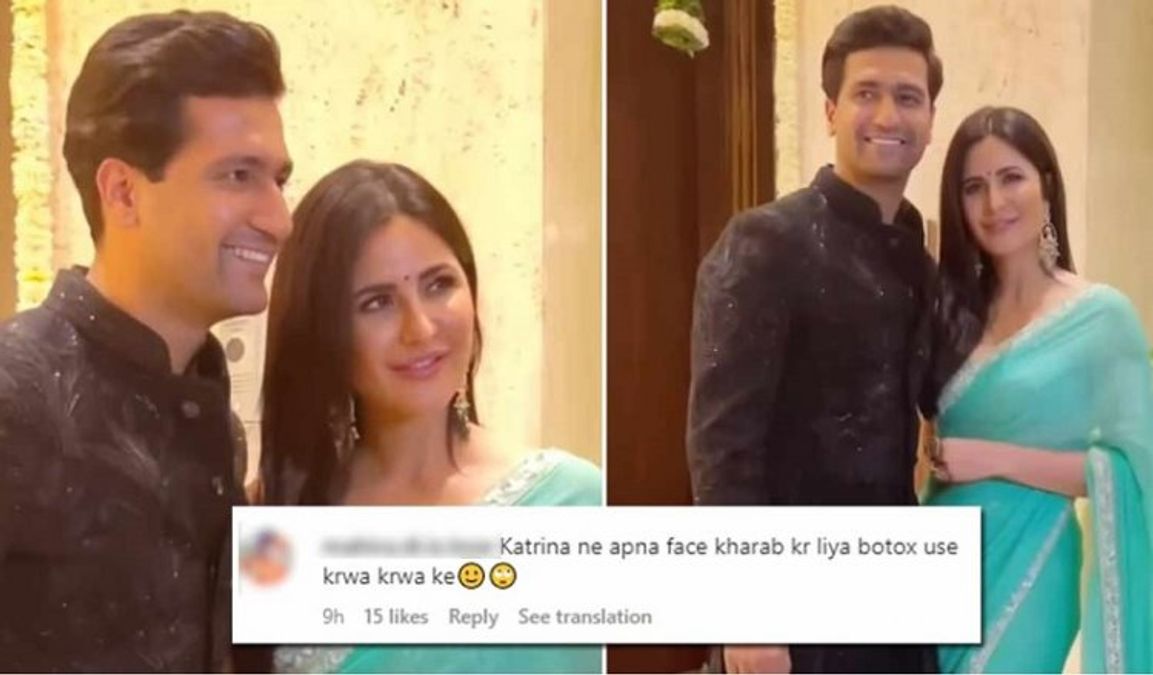 Katrina Kaif Gets Trolled For Her Look As She Poses With Hubby Vicky ...