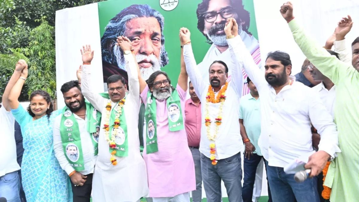 देश – झारखंड में विधानसभा चुनाव से पहले भाजपा को लगा बड़ा झटका, NDA के 2 दिग्गजों ने थामा झामुमो का हाथ #INA