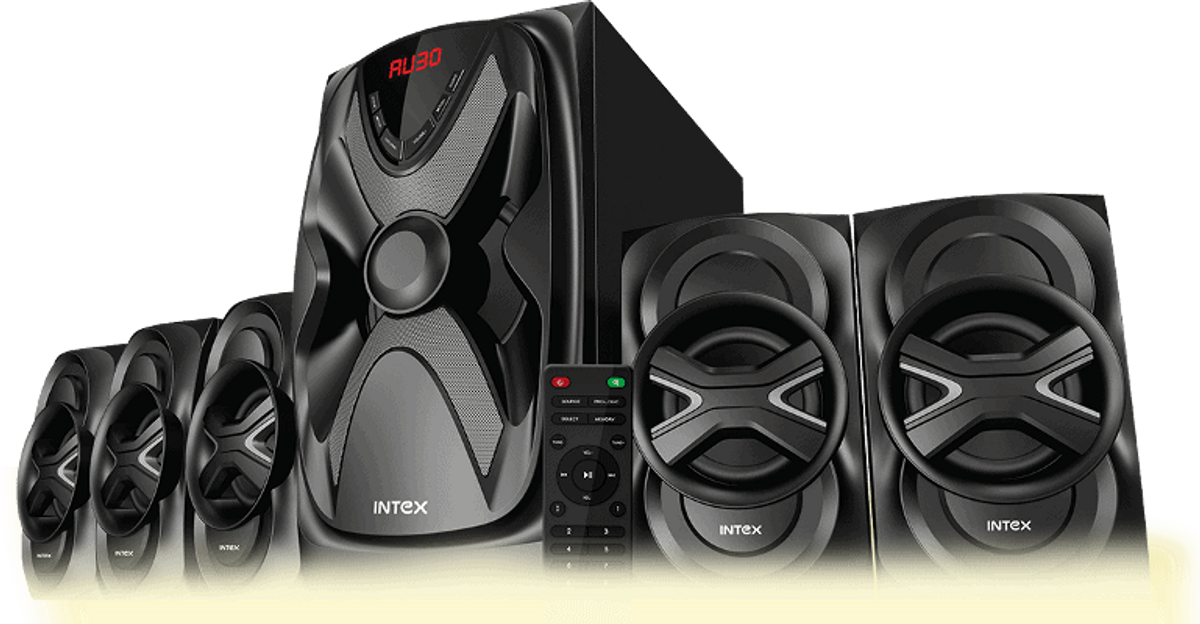 Intex home theater 5.1 best sale with bluetooth