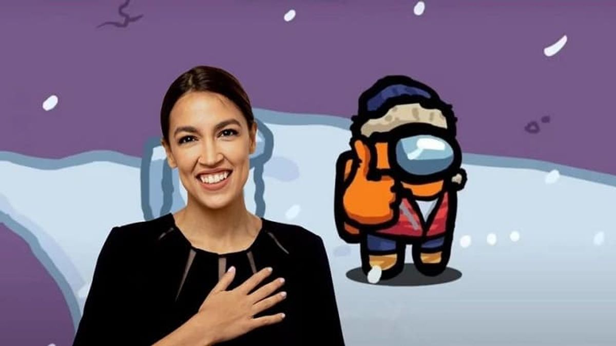 Alexandria Ocasio Cortez Will Stream Among Us On Twitch For The Voters