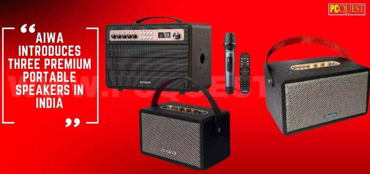 Aiwa Introduces Three Premium Portable Speakers in India, with Prices