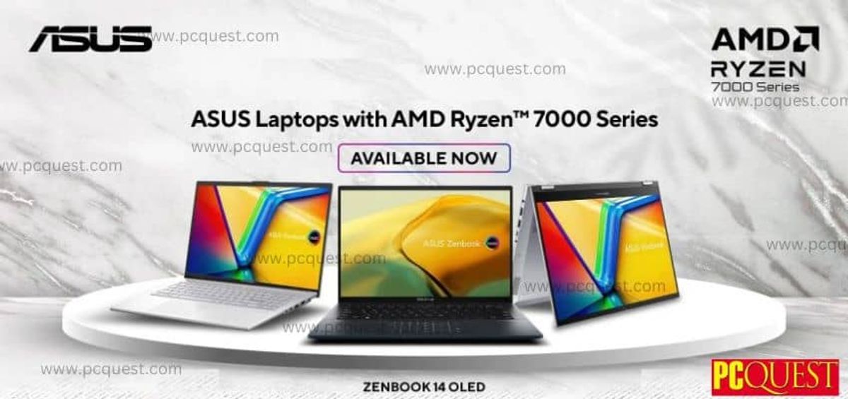 ASUS Adds New Laptops to its Range that use AMD Ryzen 7000 Series
