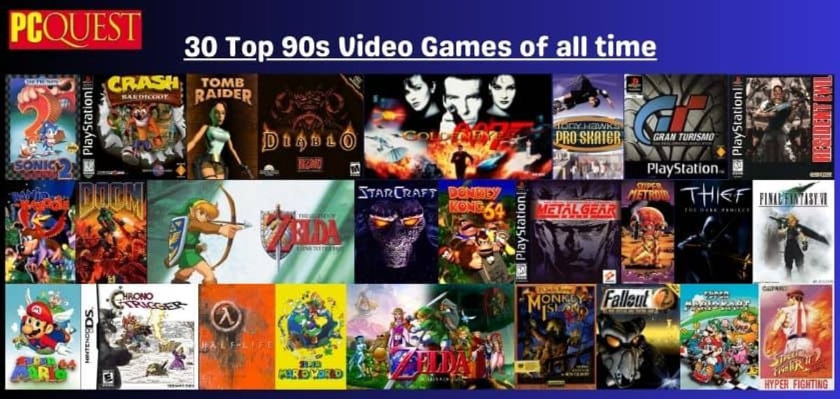 The 30 Top 90s Video Games Of All Time