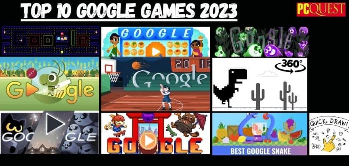 10 Top Google Games You Can Play for Free- Play Google Secret Games and Fun Games