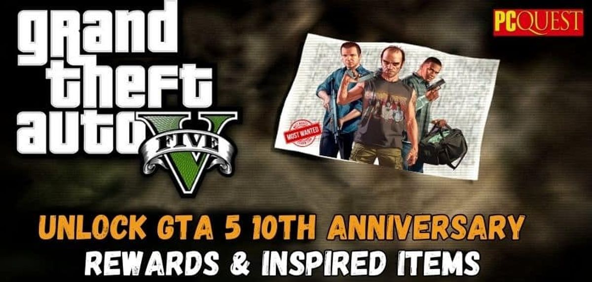 How to Unlock GTA 5 10th Anniversary Event Rewards Like GTA 5 Inspired
