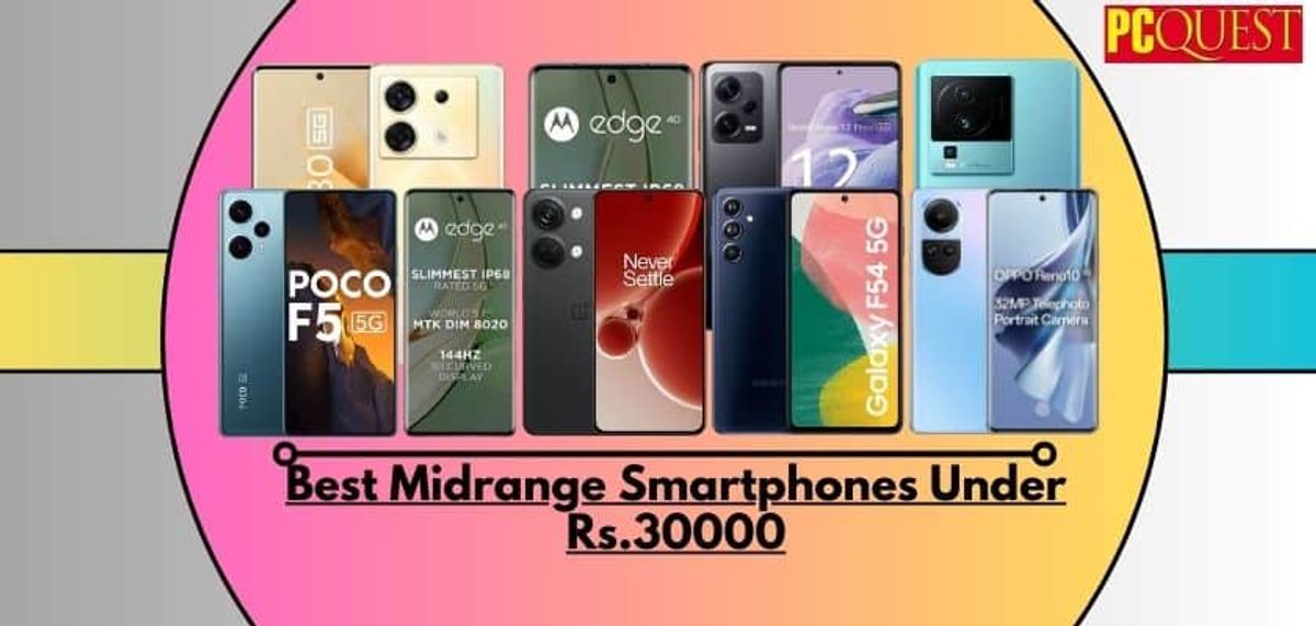 Best Midrange Smartphones Under Rs.30000