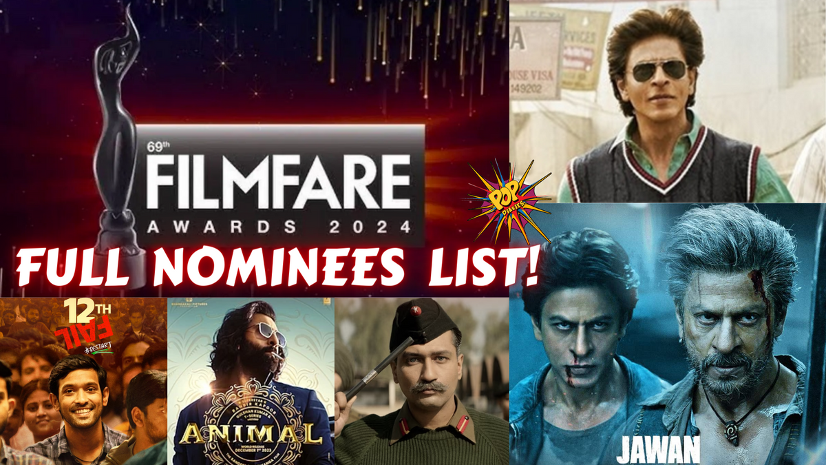 Filmfare Awards 2024 Nomination List Released King Shah Rukh Khan gets