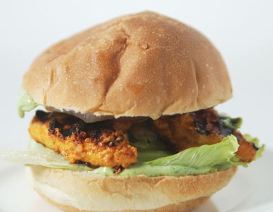 Chicken Tikka Burger