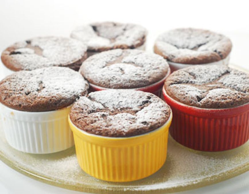 No Flour Chocolate Souffle