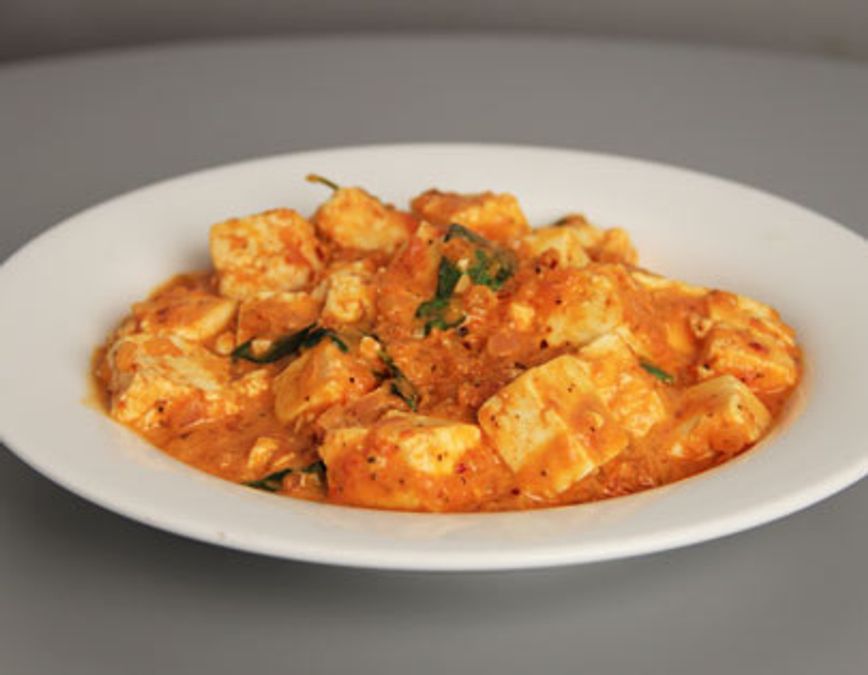 Tomato and Basil Paneer