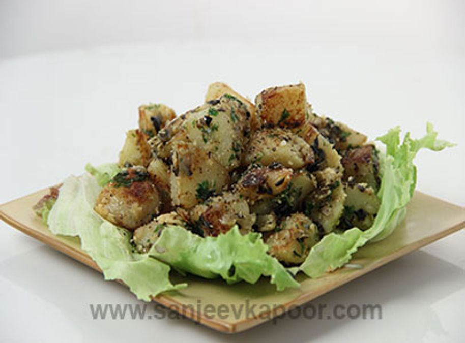 Warm Potato Parsley Salad