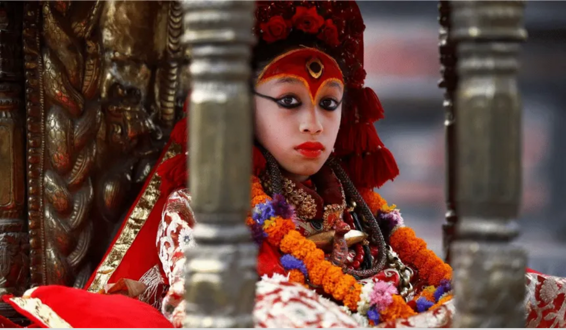 How A 'Kumari' Is Put On A Pedestal As The Living Goddess In Nepal