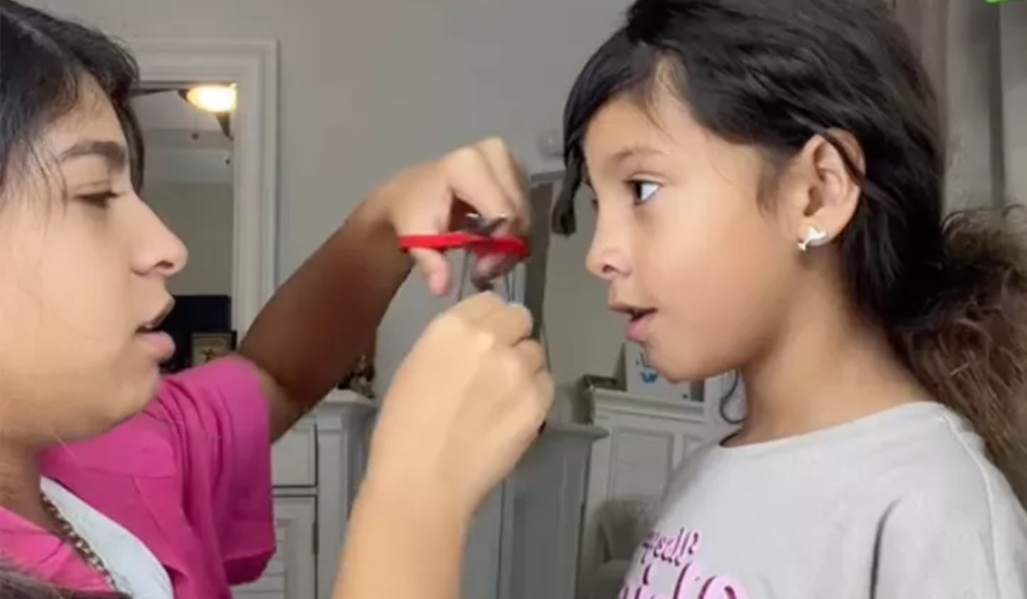 Watch US Siblings Engaging In Haircut Fiasco Is Every Sister Duo Ever