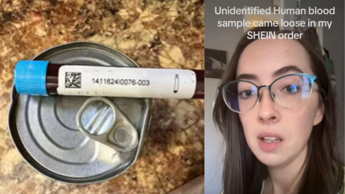 US Woman Orders Clothes Online, Receives Vial Of Blood & Canned Beans