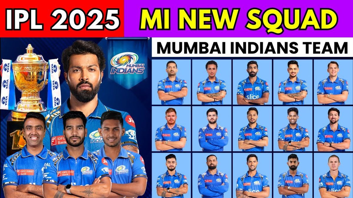 MI Full squad for IPL 2025 Complete player list and their salaries