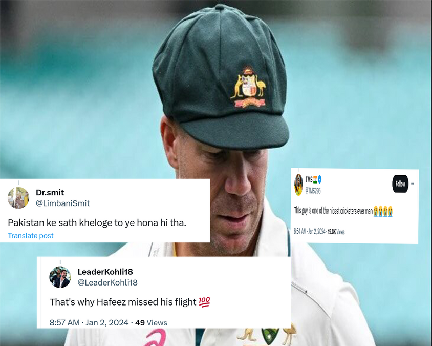 'Rizwan ke bag me check kro' Fans react as David Warner makes public